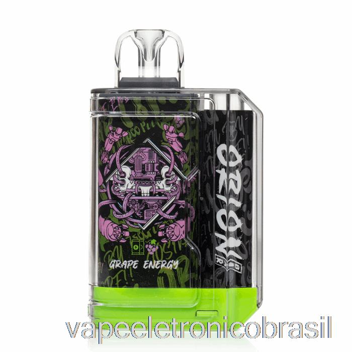 Vape Eletronico Vape Perdido Orion Bar 7500 Descartável Grape Energy